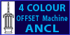 One Unit Four colour Sheet-fed Offset Printing Machine
