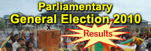 Parliamentary General Election 2010 - Results
