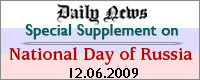Daily News Special Supplement on National Day of Russian 12.06.2009 