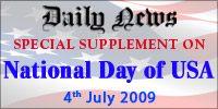 Daily News Special Supplement on National Day of USA - 04.07.2009 